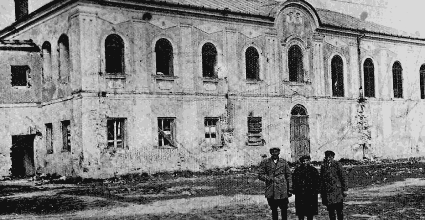 Shul in Izhbitza