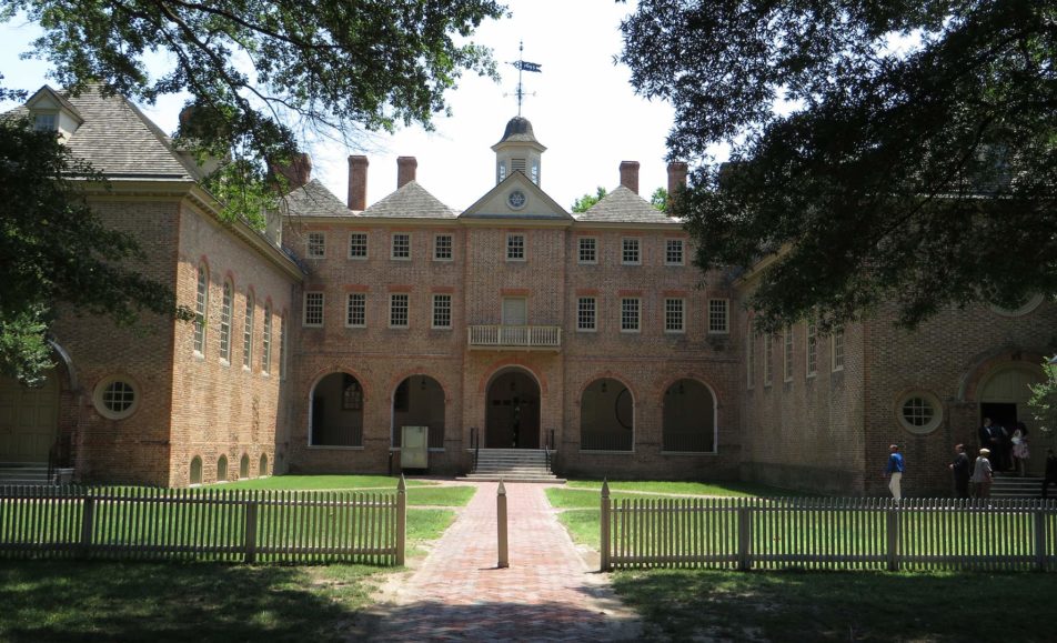 Wren Building, College of William and Mary, Williamsburg, Virginia