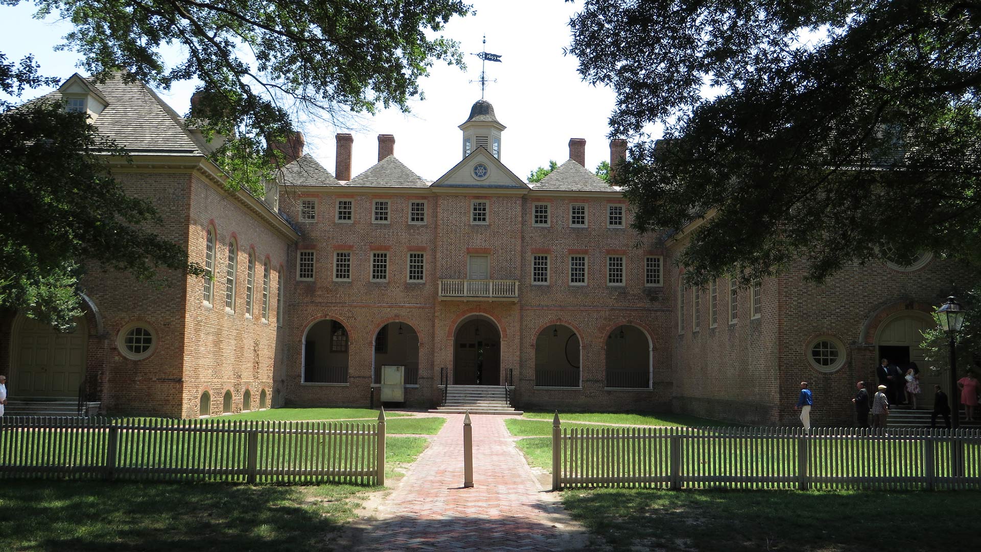 Wren Building, College of William and Mary, Williamsburg, Virginia